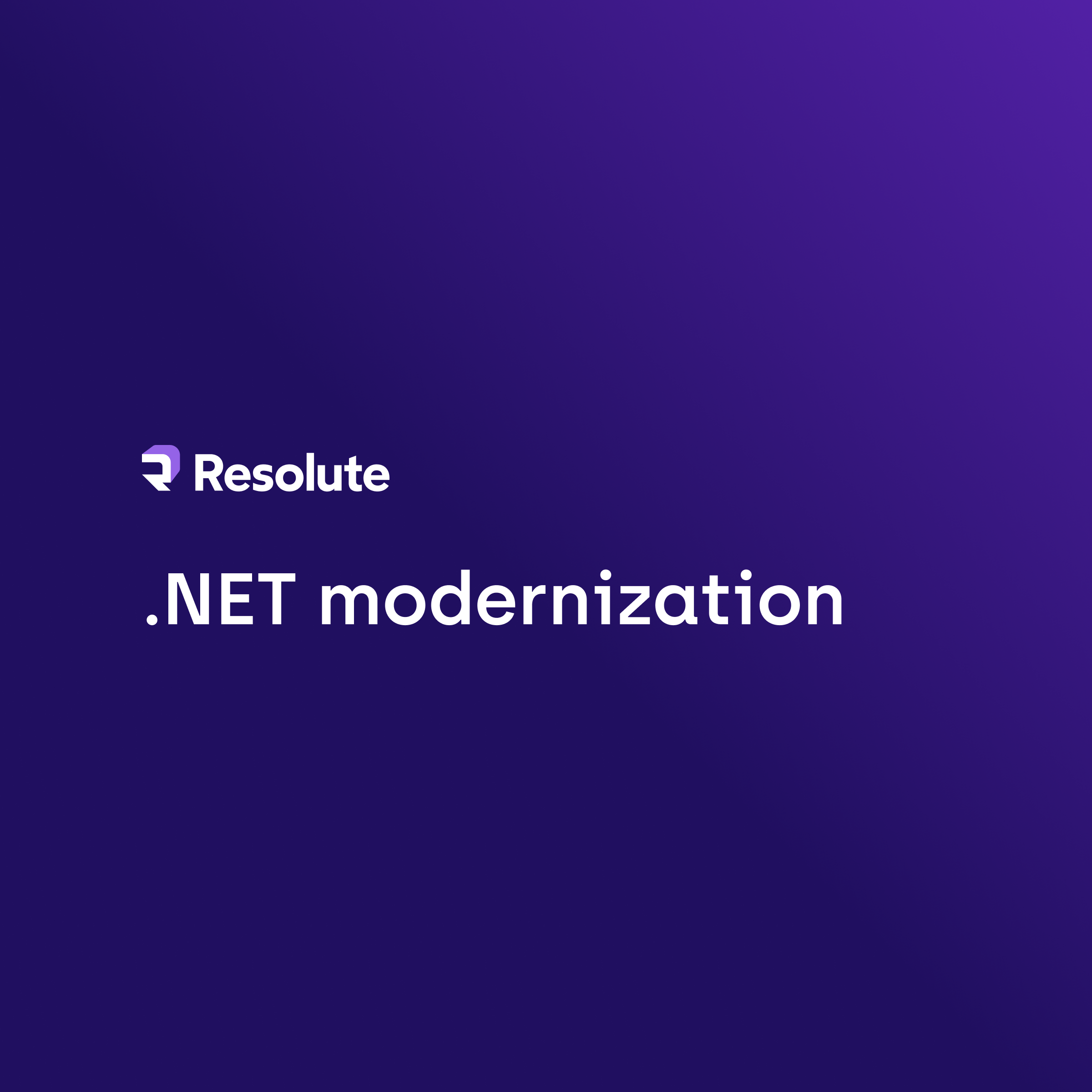 Migrating your APS.NET Web Forms application to modern .NET