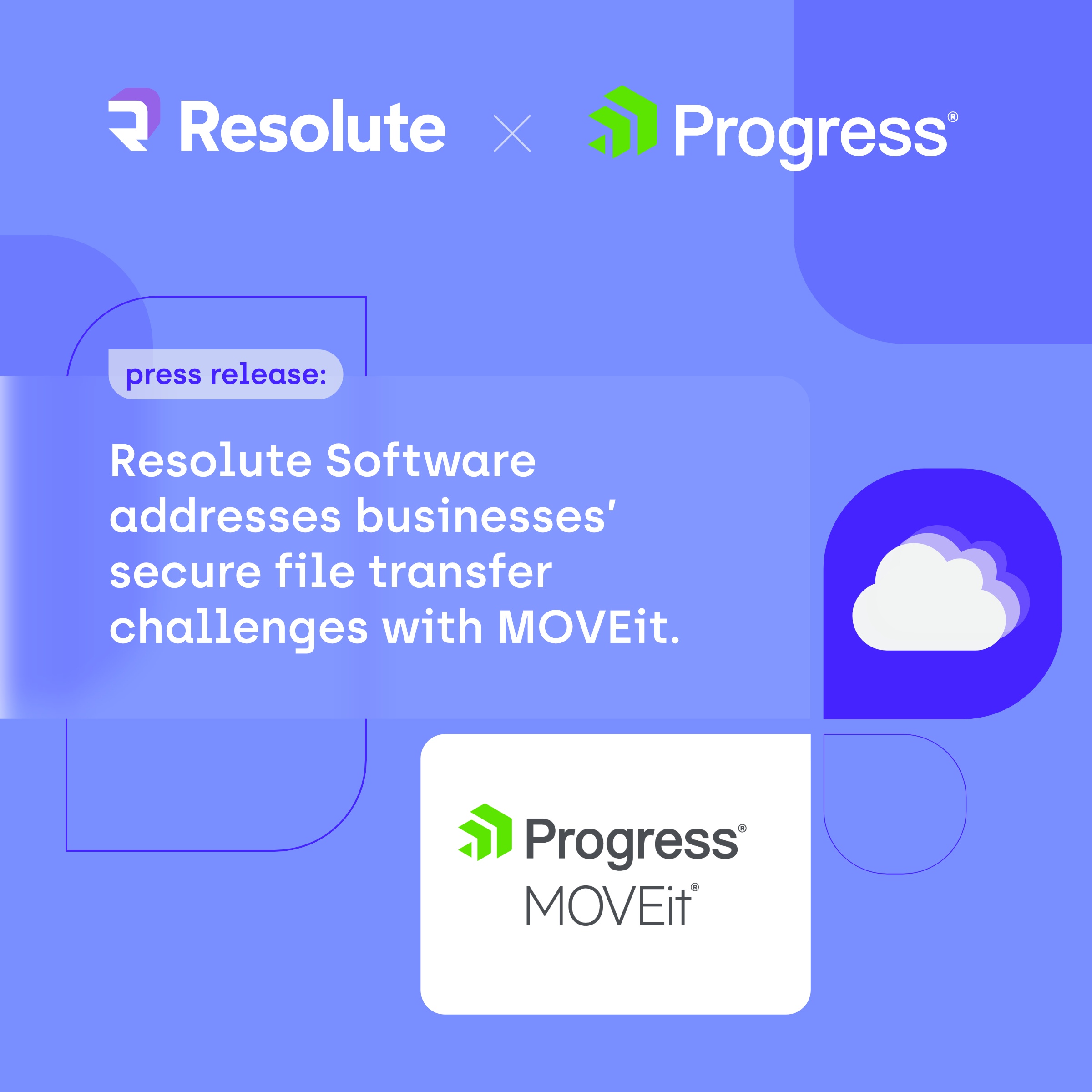 Press Release Resolute Software expands partnership with Progress by
